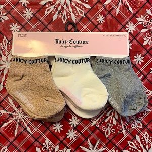 Juicy Couture Infant Girls Socks